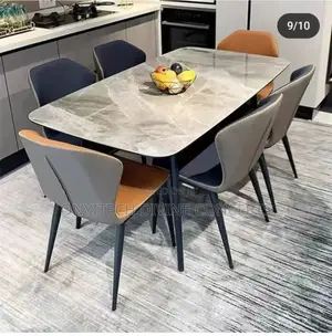 Modern Design Dining Set by 6