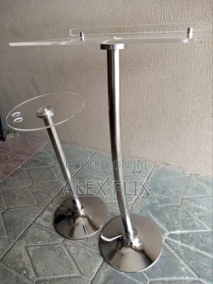 Acrylic Pulpit With Mic Space