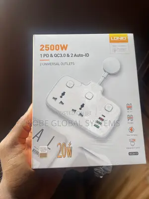 Ldnio Sc2413 2 Universal Outlet Power Sockets