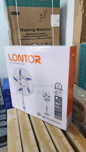 Lontor Rechargeable Standing Fan