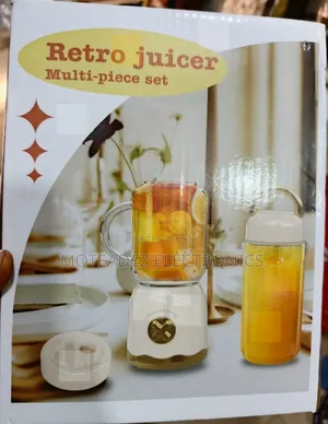 2in1 Portable Rechargeable Multipurpose Retro Juicer Blender