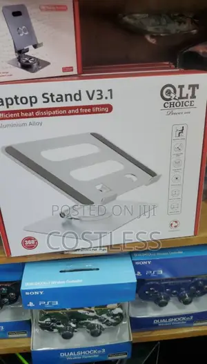 360° Rotating Base Metal Laptop Stand Fits 9-17 Inches