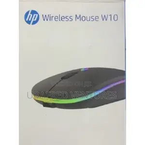 Hp W10 Wireless Rechargeable Mouse With RBG Lights