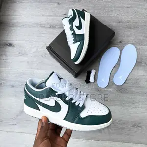 Original Air Jordan 1 Low Og Oxidized Green Sneakers