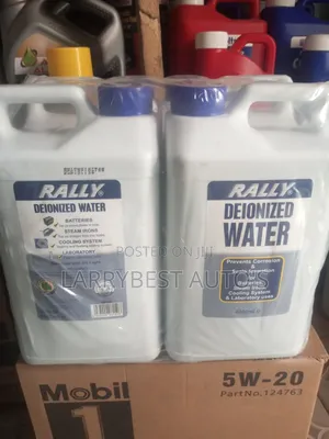 Rally Deionized Water 4lt for Inver Battery