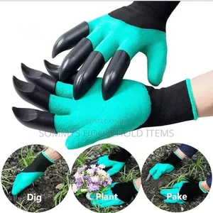 Garden Glove With Claws (2 Pieces)