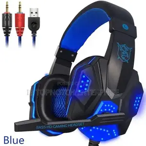 Gaming Headset Pc Music Stereo Earphones Headphones With Mic