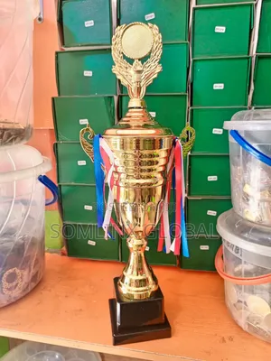 Trophy Cup, With Printable Medallion