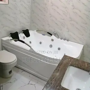 Double Curve Jacuzzi Massage Bathtub