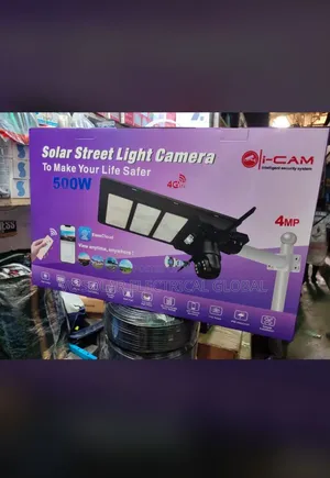 Ai 500w Solar Street Light Camera With View