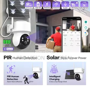 Solar Camera Wi-fi Mini You Will Use Router Too Connect It