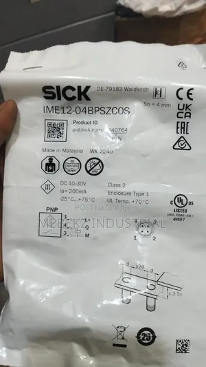 Sick Inductive Proximity Sensor M12