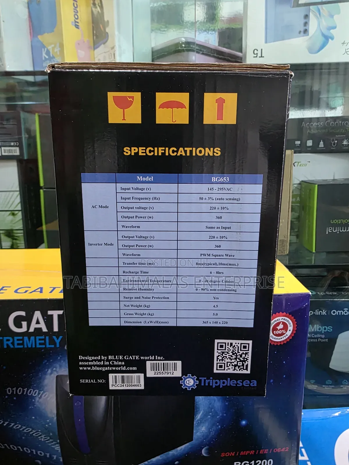 Bluegate 650kva Plastic Ups