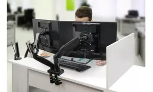 Dual Arm Monitor Desk Mount