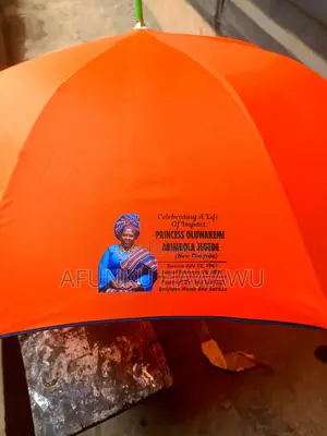 Mature Branding on Umbrellas