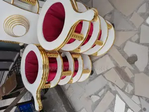 Red Velvet Modern Church Offering Basket