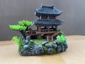 Castle Home Aquarium Decor