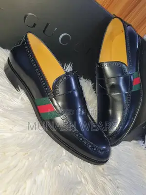 Pure Italian Leather Royal Gucci Shoes
