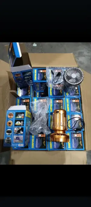 Solar Lights and Fan