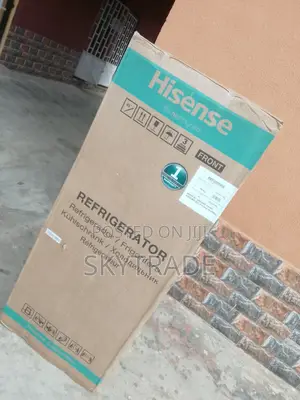 The New Hisense 205l Refrigerator W Dispenser + 4 Shelves
