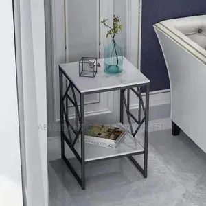 Marble Side Stool.