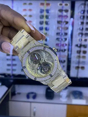 Hublot Quality Luxury Men Chain Strap Wristwatch