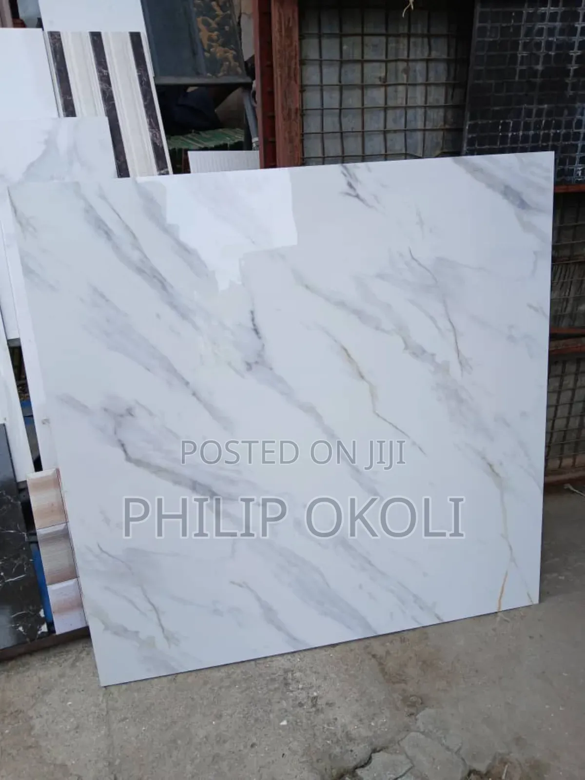 Carrara White 120x120 Floor
