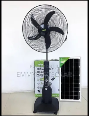 18 Inches Iwin Rechargeable Solar Fan,