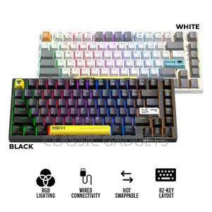 Onikuma G58 82-Key RGB Hot-Swappable Mechanical Keyboard