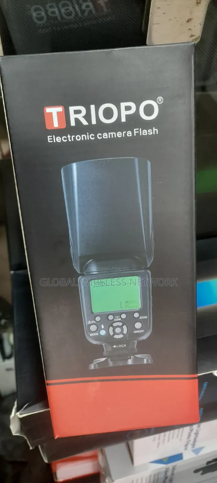 Triopo Eectronic Camera Flash Speedlight With Diffuser