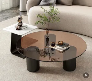 2 in 1 Glass Centre Table.