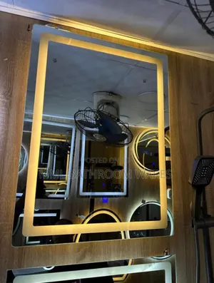 Led Mirrors With 3 Color Lights Size: 80cmx60cm