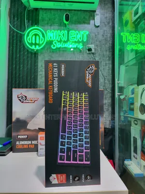 Porodo 61 Keys Pudding Mechanical Keyboard