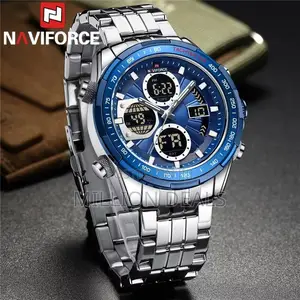 Stainless Steel Strap Men's Wrist Led Watch