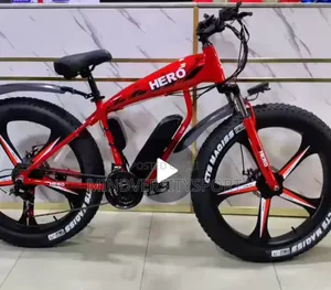 Electric Alloyed Fat Giant Tyre Bicycle