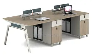 High Quality Imported 4man Workstation Table
