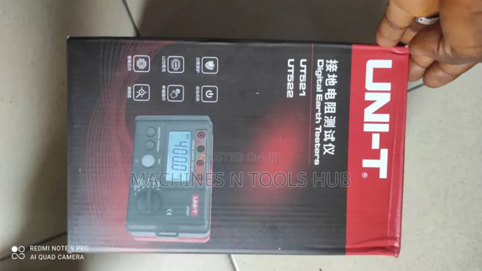 Ut521 Digital Earth Tester