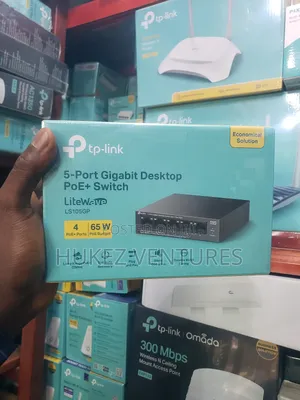 Tp Link 5port Gigabit Poe+ Swutch Ls105gp