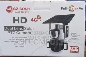 Gz Sony Dual Lens Solar PTZ 8mp Camera Model: Sd-904g
