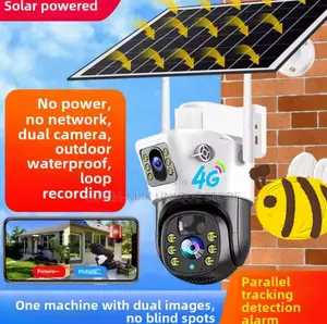 Solar Powered Wifi Camera Waterproof Wireless Surveillance