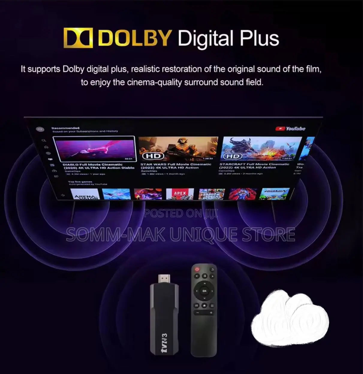 100% Genuine Portable Smart Android Tv Box/ Tv Stick