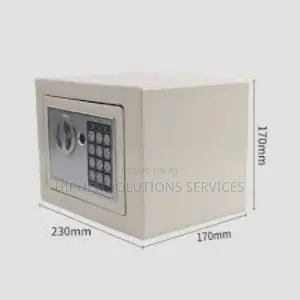 Black Digital Electronic Safe Metal Locker