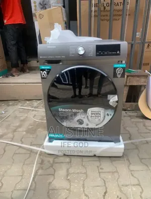 Brand New Hisense 10kg Inverter Front Loader Washing Machine