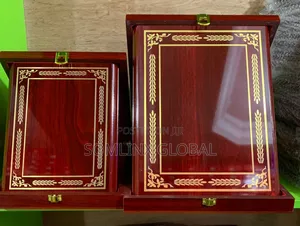 Wooden Boxed Plaque