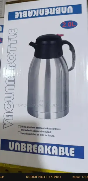 Hot Cold Water Vacuum Tea Coffee Pot Flask for Home/Office