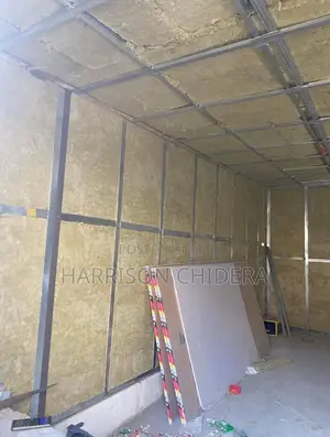 Wall Rock-Wool Soundproofing