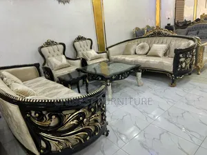 Set of Royal Fabric Chairs.