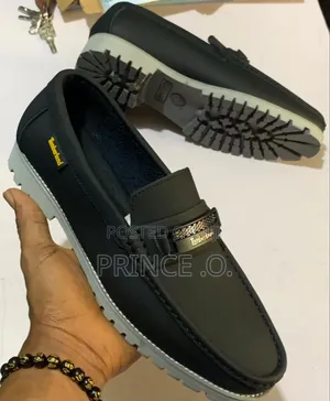 Leather Timberland Loafers With Iron