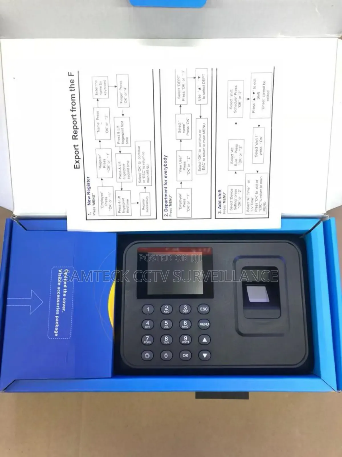 A6 Fingerprint Time Attendance Machine