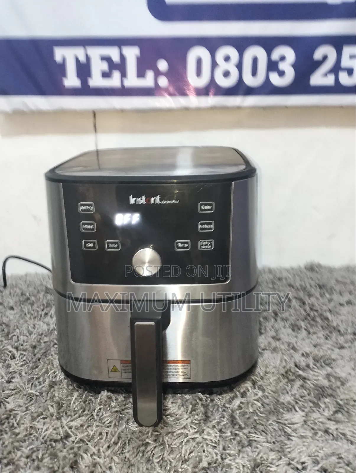 Instant Vortex 5.7 LTRS Airfryer With Dehydrating Function